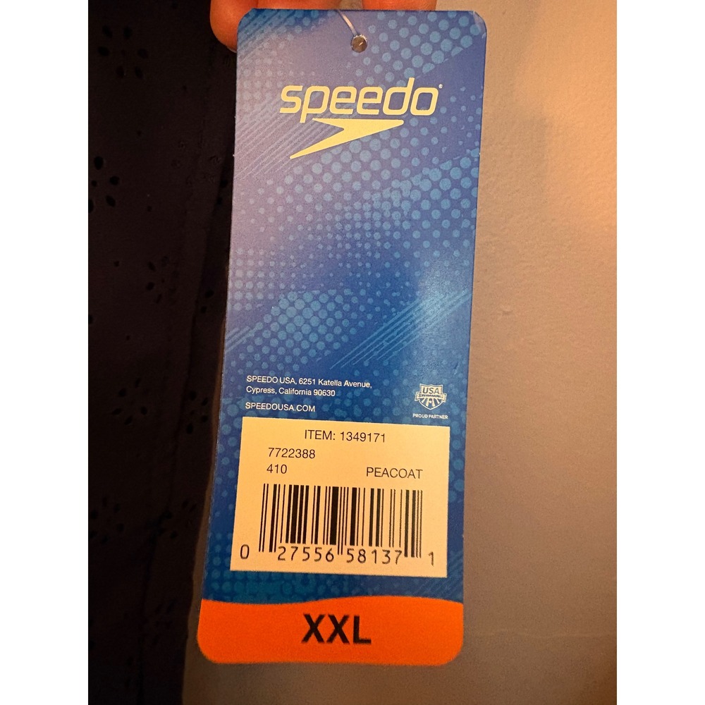NWT Speedo Skort Blue Eyelet XXL UPF 50 activewear athleisure swim tennis travel - Picture 5 of 10
